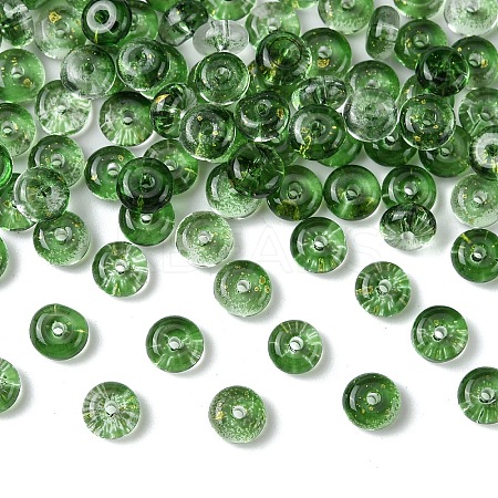 10G Electroplate Transparent Colours Rainbow Glass Seed Beads SEED-YW0003-04J-1