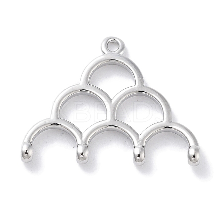 Brass Pendants KK-C077-08P-1