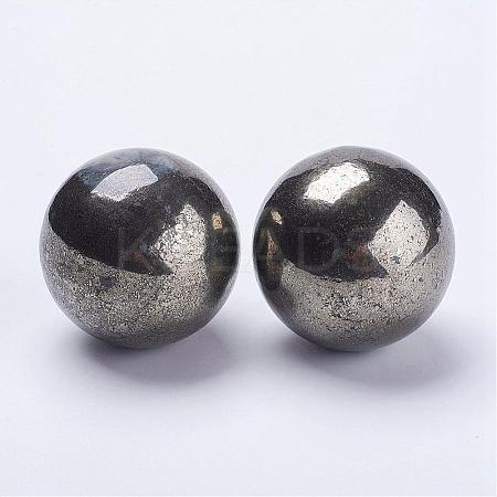 Natural Pyrite Home Display Decorations DJEW-K009-D01-1