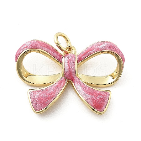 Brass Enamel Pendants LS-KK-Q029-05G-01-1