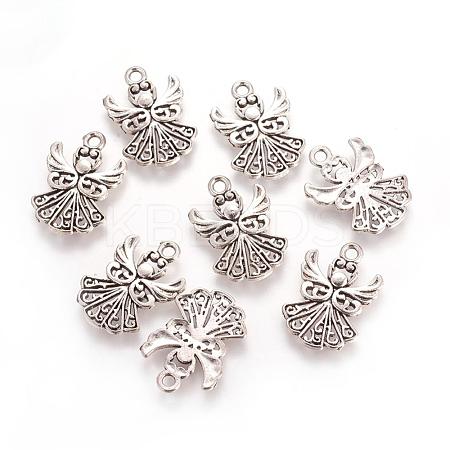 Tibetan Style Alloy Pendants TIBEP-A22571-AS-LF-1