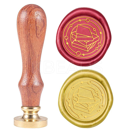Wax Seal Stamp Set AJEW-WH0131-435-1
