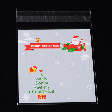 Rectangle OPP Cellophane Bags for Christmas OPC-L001-28-1