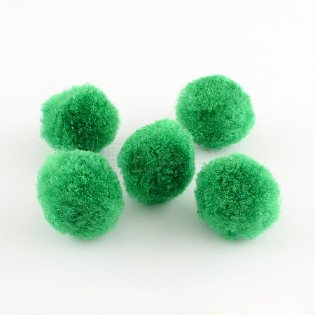 DIY Doll Craft Pom Pom Yarn Pom Pom Balls AJEW-S006-15mm-13-1