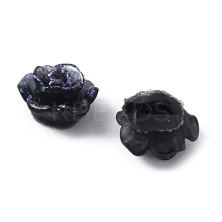 Camellia Resin Cabochons MRMJ-WH0064-51A-02-1