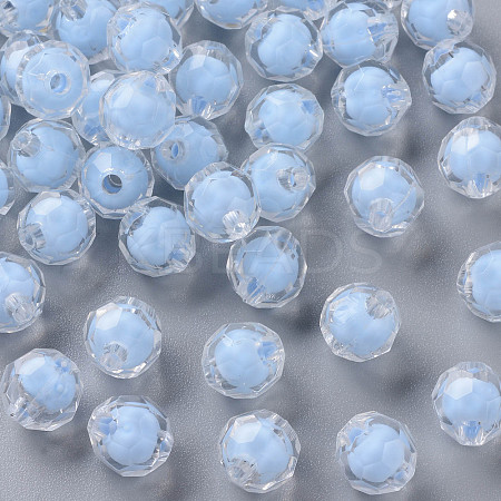 Transparent Acrylic Beads TACR-S152-04A-SS2113-1