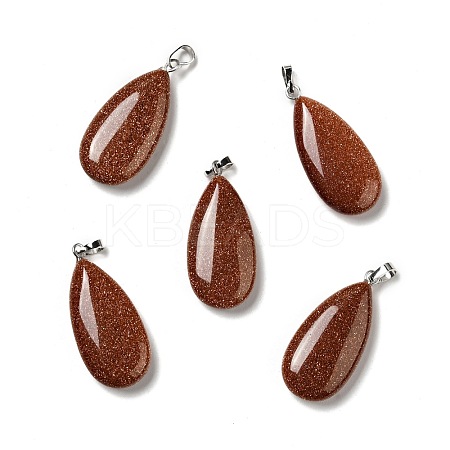 Synthetic Goldstone Pendants G-P474-01P-02-1