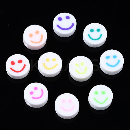Handmade Polymer Clay Beads X-CLAY-N008-040-1
