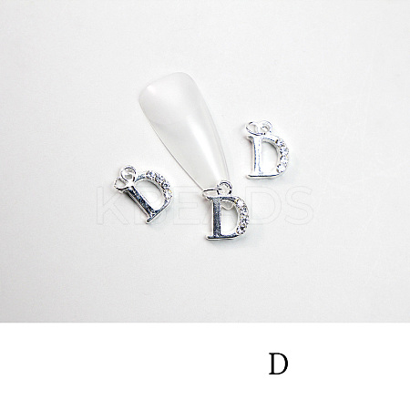 Alloy Rhinestone Cabochons MRMJ-T056-93P-D-1