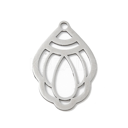 201 Stainless Steel Pendants STAS-S155-03P-1
