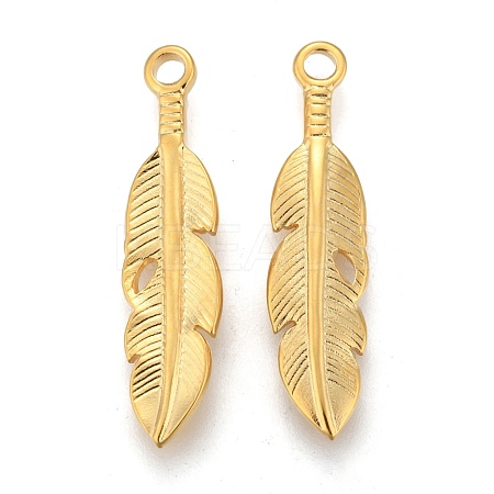 304 Stainless Steel Pendants STAS-K213-04A-G-1