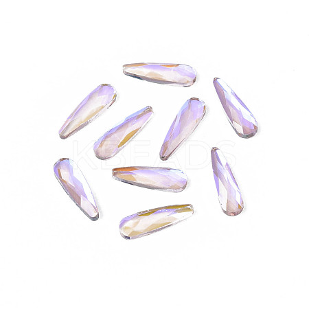 Glass Rhinestone Cabochons MRMJ-N027-028B-1