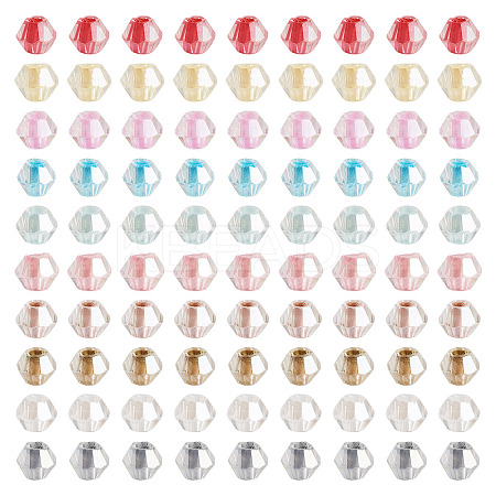 1420Pcs 10 Colors Glass Seed Beads SEED-TA0001-53-1