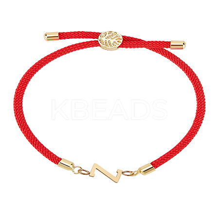 1Pc Adjustable Nylon Cord Slider Bracelets for Women BJEW-LP0001-32Z-02-1