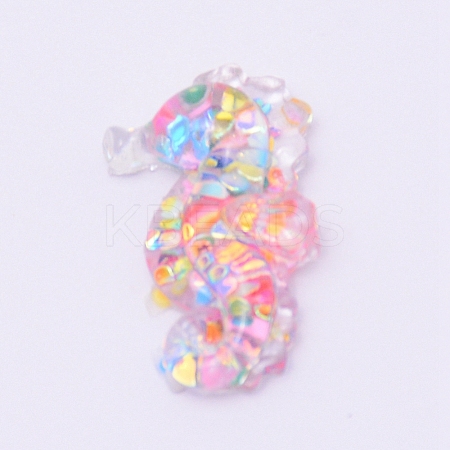 Transparent Flatback Resin Cabochons Accessories RESI-WH0009-79-1