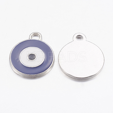 Zinc Alloy Enamel Pendants LS-ENAM-S001-3-1