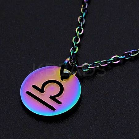201 Stainless Steel Pendants Necklaces LS-NJEW-S105-JN627-7-1