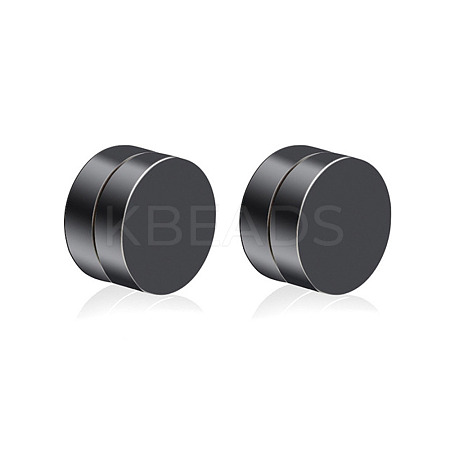 Magnetic Stainless Steel & 316 Stainless Steel Clip-on Earrings EJEW-H001-48EB-1