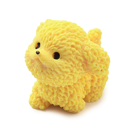 Resin Cute Dog Display Decorations RESI-R464-01B-1