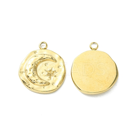 304 Stainless Steel Pendant Rhinestone Settings STAS-L269-044G-B-1
