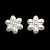 ABS Imitation Pearl Beads X-OACR-K001-12-3