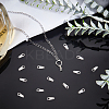 50Pcs 925 Sterling Silver Links STER-BBC0001-09-5