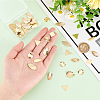 42Pcs 7 Style Brass Pendants KK-DC0002-16-3