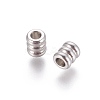 Tarnish Resistant 202 Stainless Steel Beads STAS-F205-08P-2