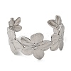 Non-Tarnish 304 Stainless Steel Open Cuff Bangles LS-AJEW-Z009-06D-P-2