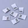 Clothing Size Labels(3XL) FIND-WH0045-G01-2