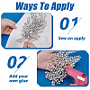 1Set Zinc Alloy & Rhinestone Hair Bobby Pins Sets AJEW-FG0005-22-3