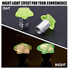 20Pcs 5 Colors Resin Star & Aluminium Alloy Tire Valve Stem Caps HJEW-NB00310-4