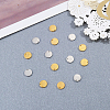 20Pcs 2 Colors 304 Stainless Steel Stamping Blank Tag Charms STAS-CJ0001-155-5