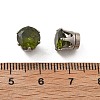 Cubic Zirconia Clip-on Earrings EJEW-L100-01P-08-5