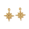 304 Stainless Steel Pendant Rhinestone Settings STAS-Z144-02G-02-1