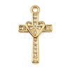 304 Stainless Steel Rhinestone Pendants STAS-P430-01C-G01-1