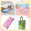 Laser PU Leather Fabric DIY-WH20032-57H-4