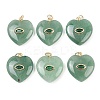 Natural Green Aventurine Pendants G-Z134-04B-1