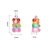 Resin with Gold Foil Pendants RESI-CJC0014-05-2
