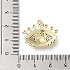 Brass Micro Pave Cubic Zirconia Pendants KK-E092-09G-01-3