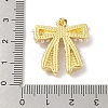 Rack Plating Brass ABS Pearl Pendants LS-KK-S380-05G-3