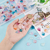 96pcs 8 colors Handmade Lampwork Pendants LAMP-PH0001-23-6