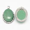 Natural Green Aventurine Pendants G-D851-41-2