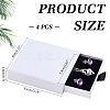 Cardboard Jewelry Set Drawer Boxes CON-WH0099-76C-2