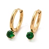 Golden Tone 304 Stainless Steel Hoop Earrings EJEW-C055-06A-1