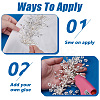1Bag Zinc Alloy & Resin Rhinestone Hair Bobby Pins Sets AJEW-FG0005-23-3