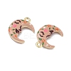 Printed Alloy Pendants PALLOY-P319-07G-18-2