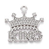 Alloy Rhinestone Pendants PALLOY-N182-13P-1