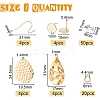 DIY Nuggets Pendant Earrings Making Kit DIY-BC0004-47-2