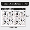 PVC Plastic Waterproof Card Stickers DIY-WH0432-055-2